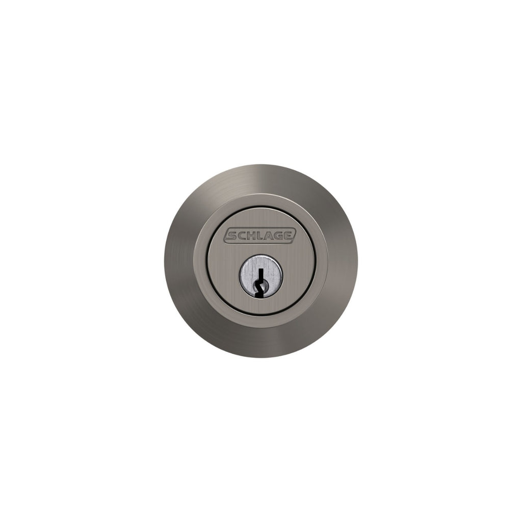 Schlage J-Series JD60 Single Cylinder Deadbolt – Satin Nickel