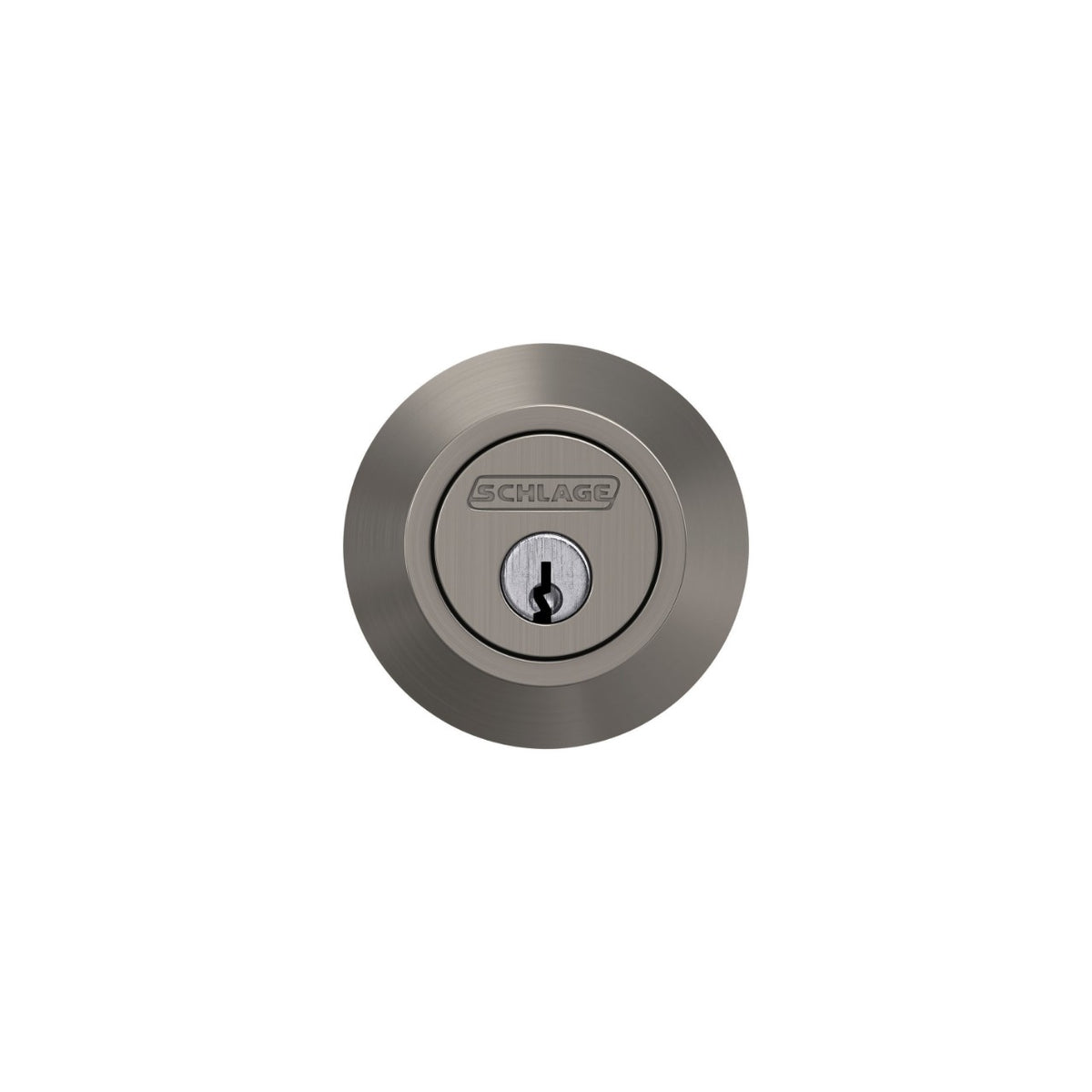 Schlage J-Series JD60 Single Cylinder Deadbolt – Satin Nickel